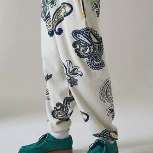 Urban outfitters exploding paisley jogging pants new size large